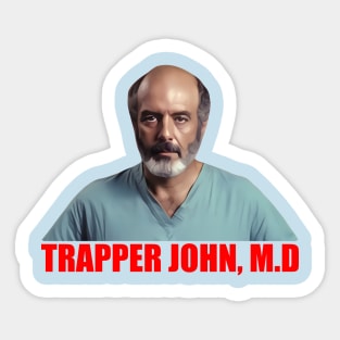 Trapper John, M.D. - Pernell Roberts - 70s tv Show Sticker